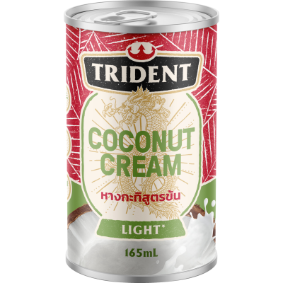 Trident Light Coconut Cream 165ml