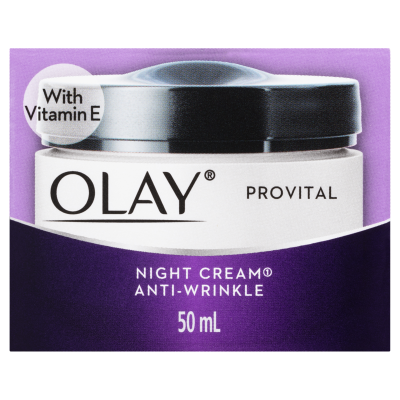 Olay Anti-Wrinkle Provital Night Cream For Mature Skin 50ml