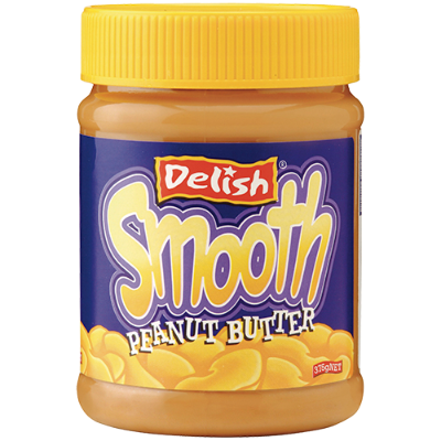 Delish Smooth Peanut Butter 375g