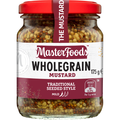 Masterfoods Wholegrain Mustard 175g