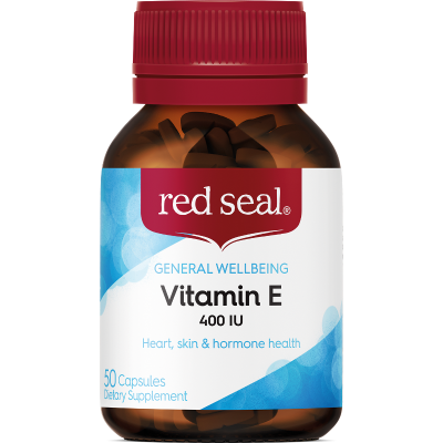 Red Seal Vitamin E 400 IU Capsules 50pk