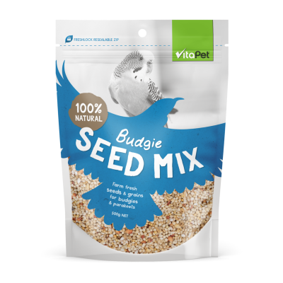 VitaPet Budgie Bird Seed Mix 500g