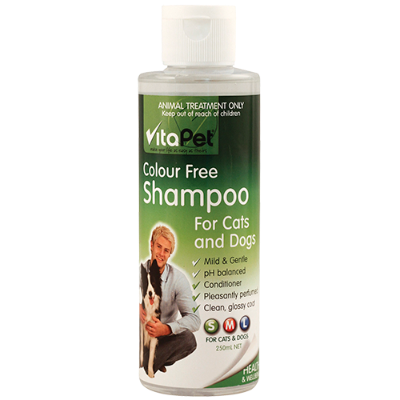 VitaPet Colour Free Shampoo For Cats And Dogs 250ml