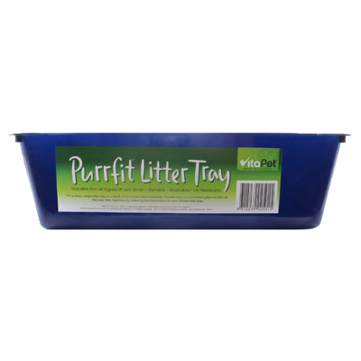 VitaPet Purrfit Cat Litter Tray 1pk