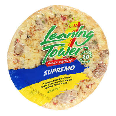 Leaning Tower Supremo Pizza Pronto 400g