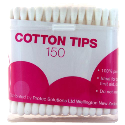 Protec Cotton Tips 150pk