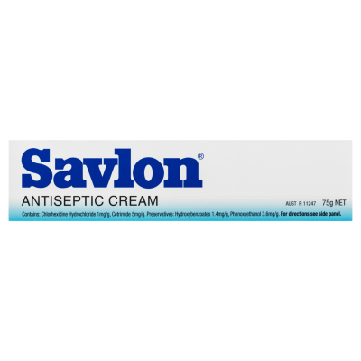 Savlon Wound Cleansing Cream Antiseptic 75g