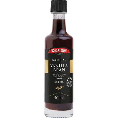 Queen Vanilla Bean Extract With Seeds Natural Extract 50ml