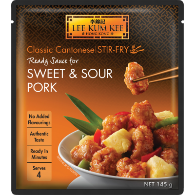 Lee Kum Kee Ready Sauce For Sweet & Sour Pork 145g