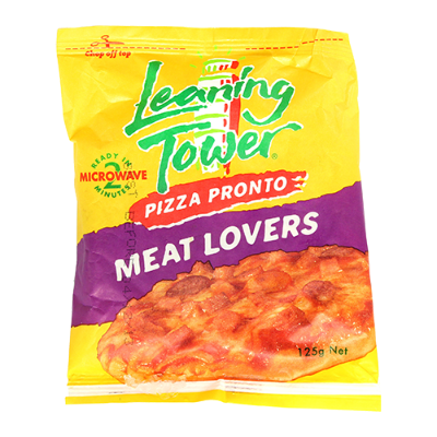 Leaning Tower Pizza Pronto Meat Lovers 125g
