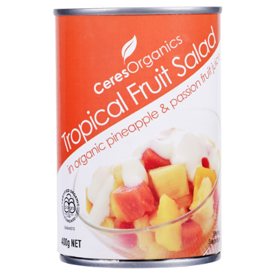 Ceres Organics Tropical Fruit Salad 400g