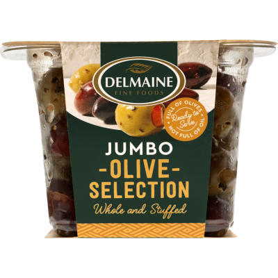 Delmaine Jumbo Olive Selection 200g