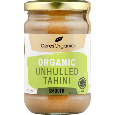 Ceres Organics Organic Unhulled Tahini 300g