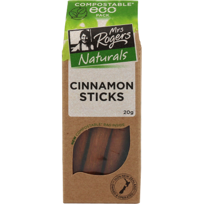 Mrs Rogers Eco Cinnamon Sticks 20g