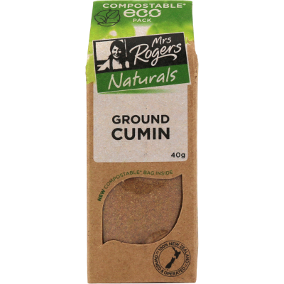 Mrs Rogers Naturals Eco Ground Cumin 40g