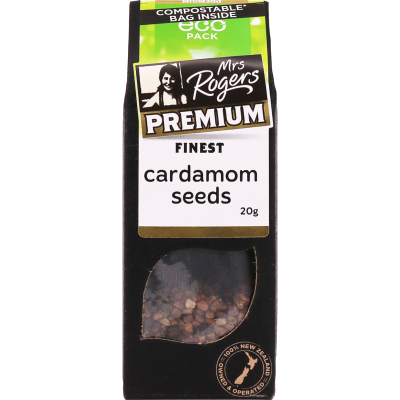 Mrs Rogers Premium Eco Cardamom Seeds 20g