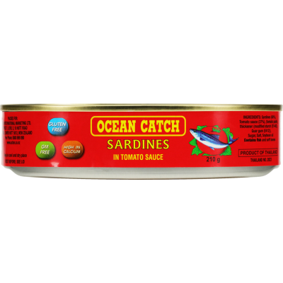 Ocean Catch Sardines In Tomato Sauce 210g