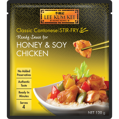 Lee Kum Kee Ready Sauce For Honey & Soy Stir-Fry Chicken 120g