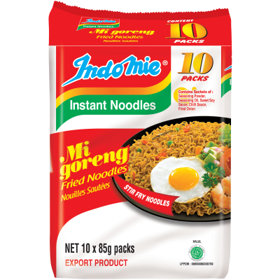 Indomie Mi Goreng Noodles 10 x 85g
