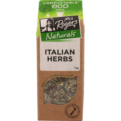 Mrs Rogers Naturals Eco Italian Herbs 11g