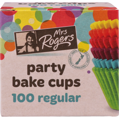 Mrs Rogers Regular Party Bake Cups 100pk