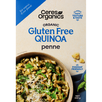 Ceres Organics Organic Gluten Free Quinoa Penne 250g