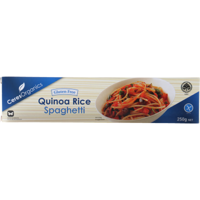 Ceres Organics Gluten Free Quinoa Rice Spaghetti 250g