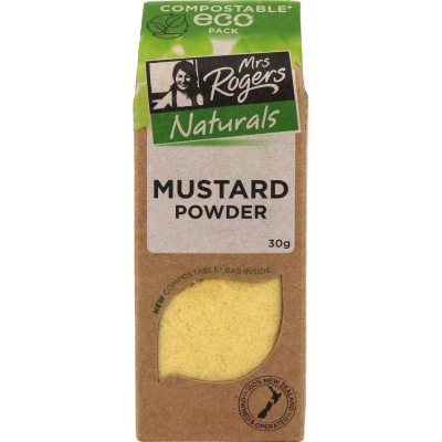 Mrs Rogers Naturals Eco Mustard Powder 30g