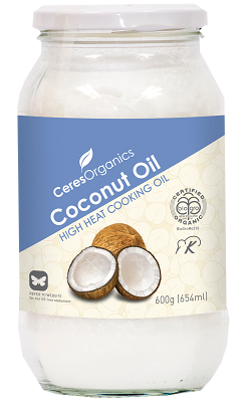 Ceres Organics High Heat Coconut Oil 600g