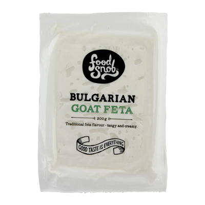 Food Snob Bulgarian Goat Milk Feta Cheese 200g