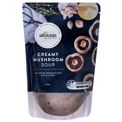 Artisano Creamy Mushroom Soup 500g