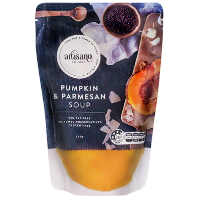 Artisano Pumpkin & Parmesan Soup 500g