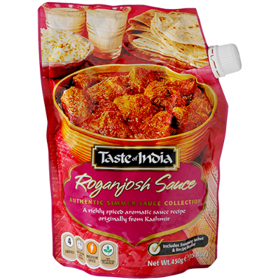 Taste of India Roganjosh Sauce Simmer Sauce 425g
