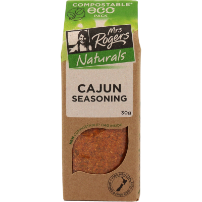 Mrs Rogers Naturals Eco Cajun Seasoning 30g