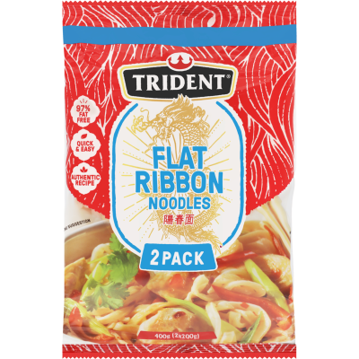 Trident Flat Ribbon Noodles 2pk