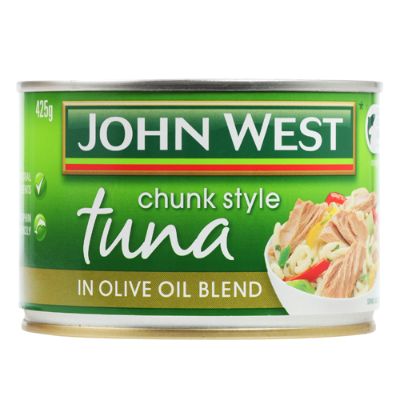 John West Olive Oil Blend Tuna Core 425g