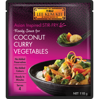 Lee Kum Kee Coconut Curry Vegetables Ready Sauce 110g