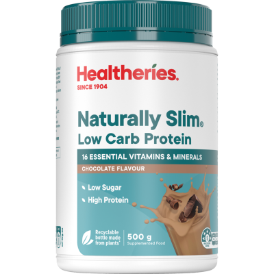 Healtheries Naturally Slim Chocolate Flavour Protein Powder 500g