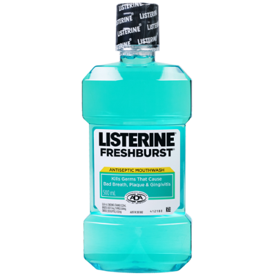 Listerine Antiseptic Fresh Burst Mouthwash 500ml