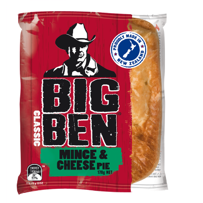 Big Ben Classic Mince & Cheese Pie 170g