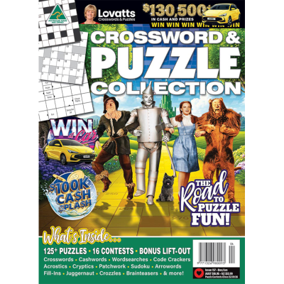 Lovatts Crossword & Puzzle Collection Monthly Magazine 1pk