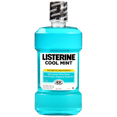 Listerine Antiseptic Coolmint Mouthwash 1l