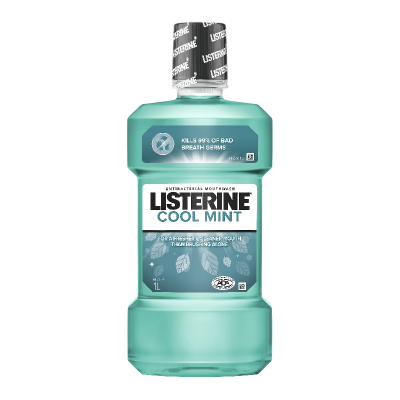Listerine Cool Mint Antibacterial Mouthwash 1l