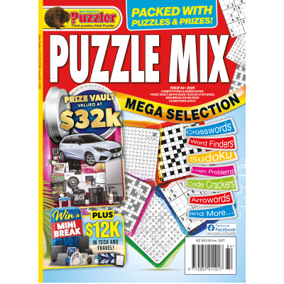 NZ's Puzzler Puzzle Mix Standard Magazine 1pk