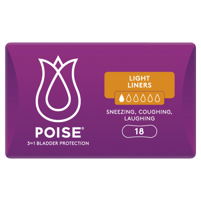 Poise Light Liners 18pk