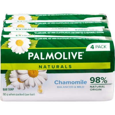 Palmolive Naturals Balanced & Mild Chamomile Extracts Bar Soap 360g