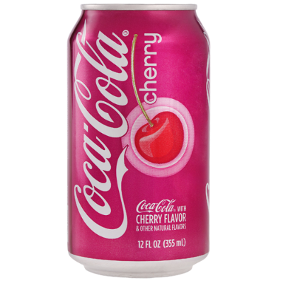 Coca-Cola Cherry Soft Drink 355ml