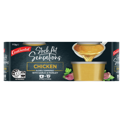 Continental Chicken Stock Pot Superb Stock 4pk