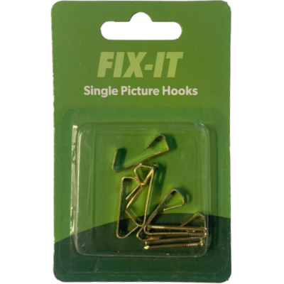 Fix It Today Single R24 Picture Hooks 5pk