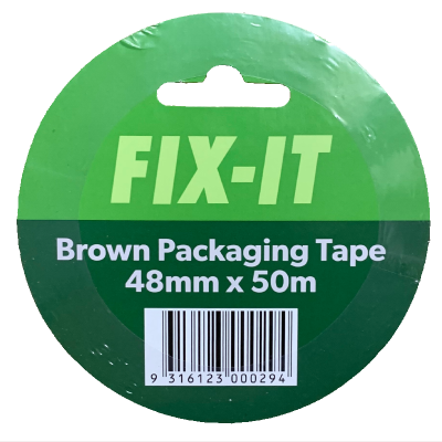 Fix It Today Brown Packaging Tape 48mm 1pk
